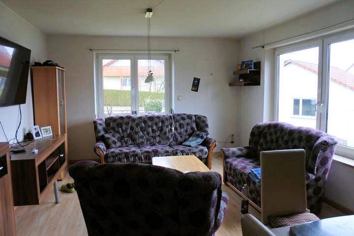 Wohnzimmer EG Einfamilienhaus K�ps