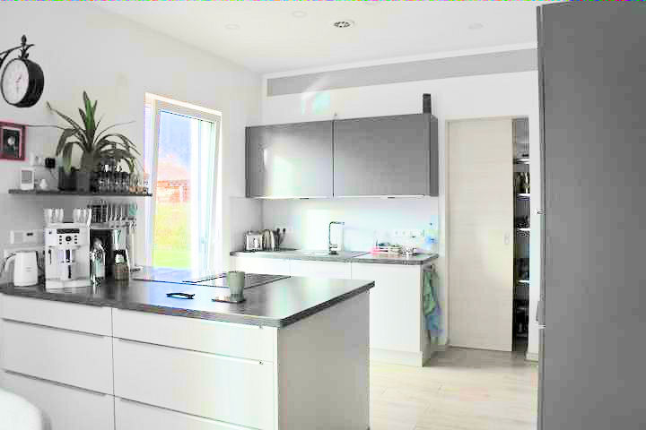 Offene K�che, EG Einfamilienhaus Wilburgstetten