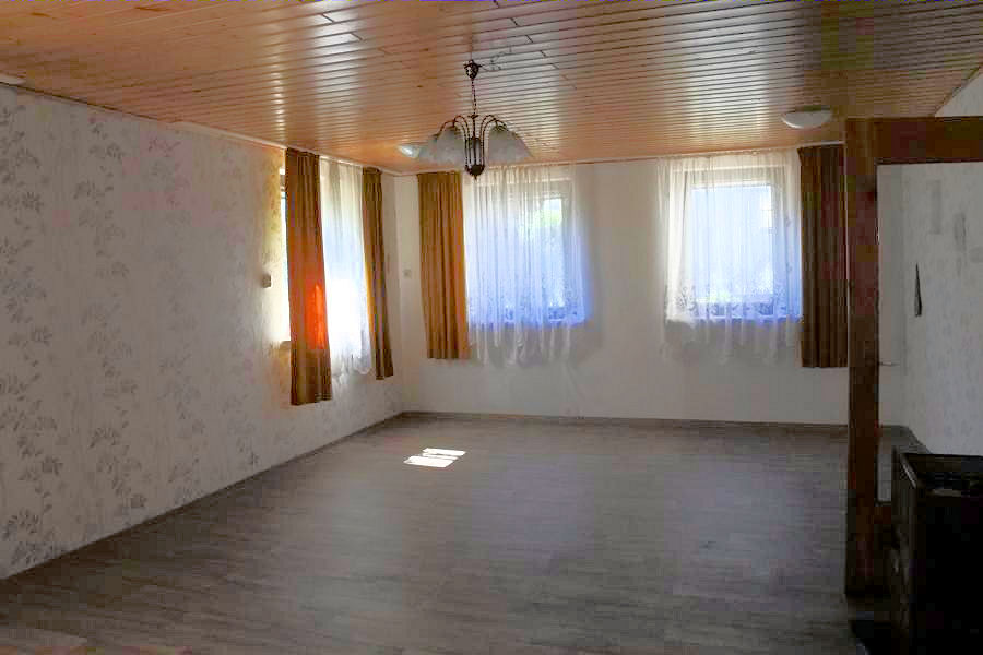 Wohnzimmer EG Einfamilienhaus Kaltennordheim