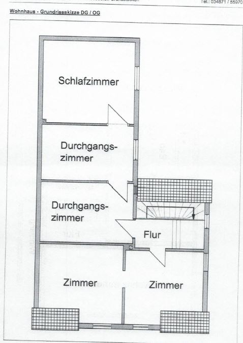Grundriss DG Bauernhaus Freienbessingen