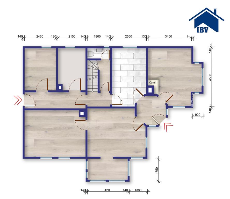 Erdgeschoss Einfamilienhaus Seebergen