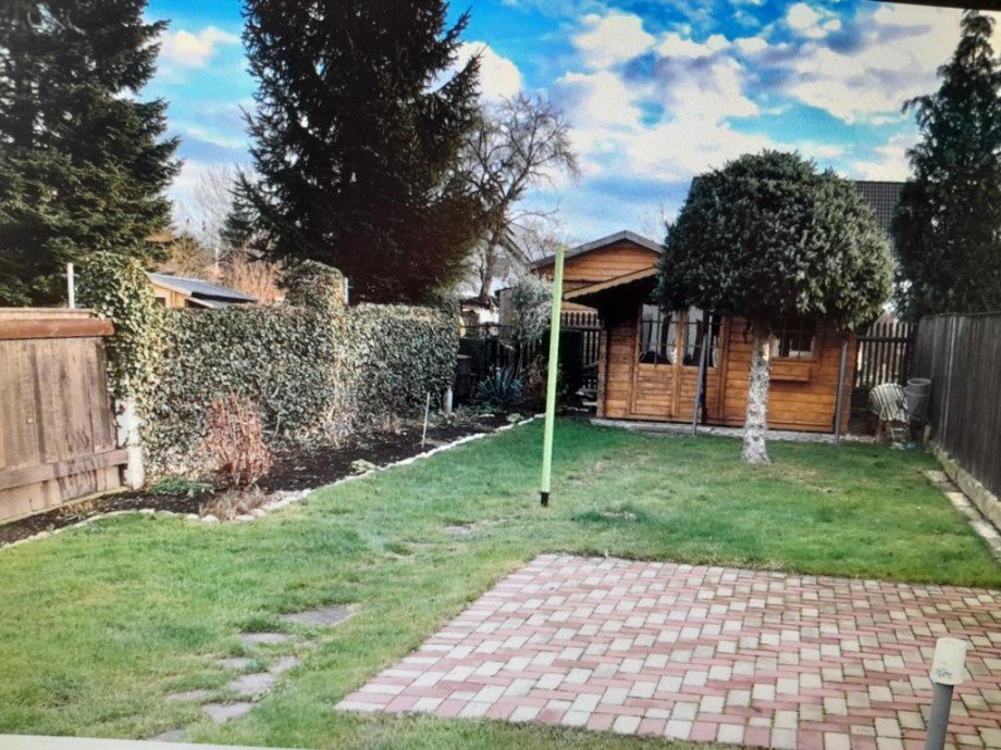Garten Reihenmittelhaus Gera