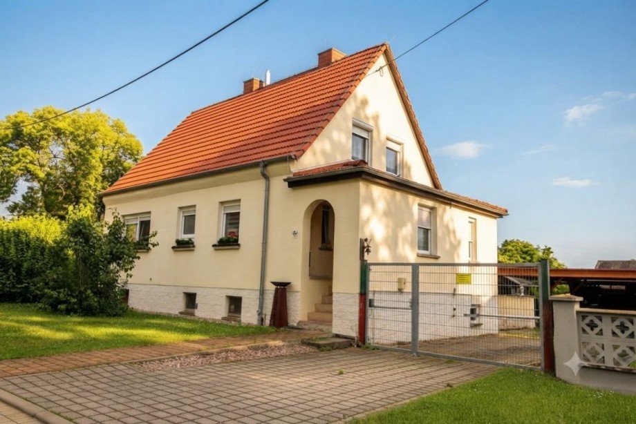 Stra�enansicht Einfamilienhaus Markvippach